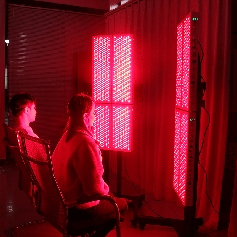 En casa Terapia de luz roja para dos personas 660nm 850nm - Luz de terapia de infrarrojo cercano PDA Fabricante de luz de terapia roja